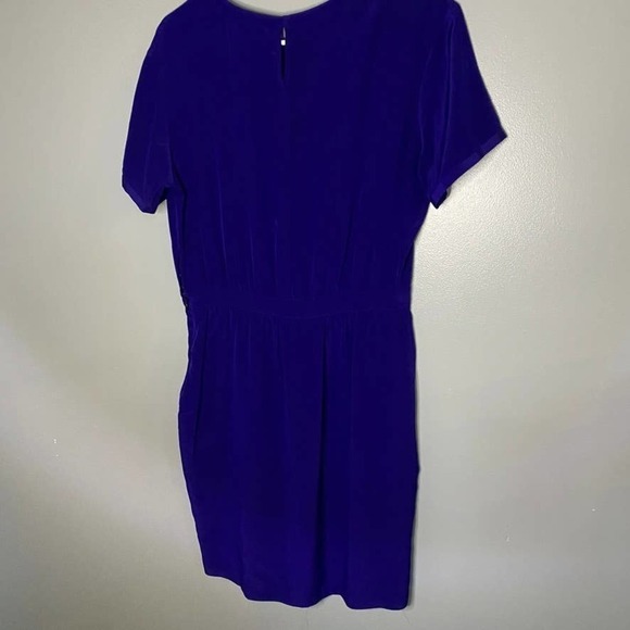 DIANE Von Furstenberg Dress Deep Purple / Blue Size Medium - Picture 5 of 7